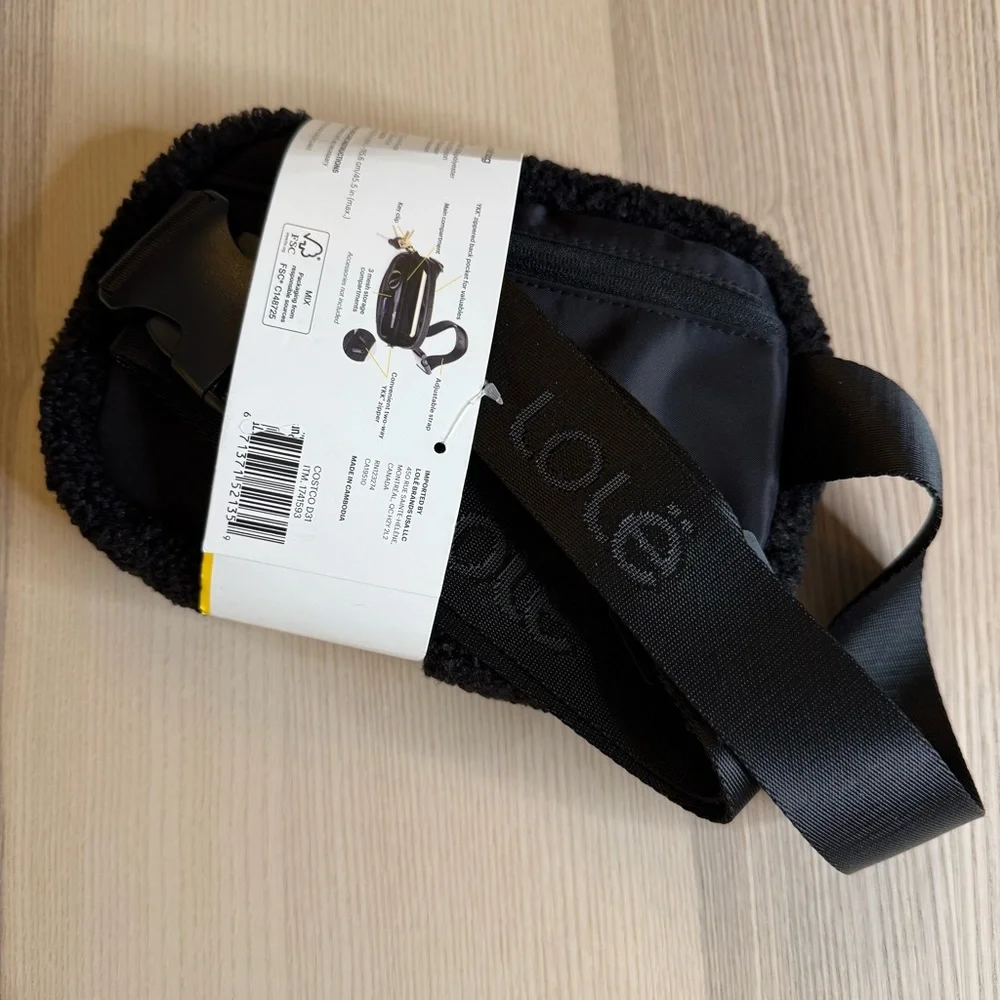 NWT Lole Fleece Belt Bag